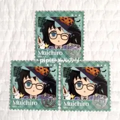 鬼滅の刃 ハロウィン2024 時透無一郎 切手風ステッカー