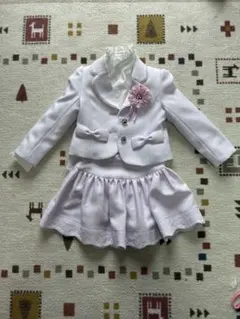 アリサナ　入学式 スーツ&シューズセット　女の子　卒園　120