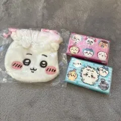 ちいかわ おかお巾着① ガチャガチャ　おまけ付き