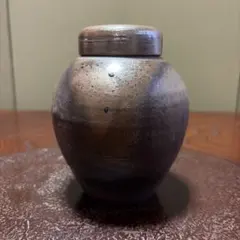 値下げしました！青備前茶入 初代森陶岳 超一流作家美術品 - メルカリ