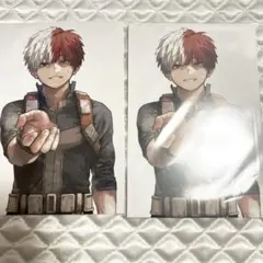 僕のヒーローアカデミア ヒロアカ 42巻　特典ポストカード 轟焦凍 2点セット