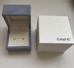 カナル4℃ ゴールド ピアス K18 箱付き