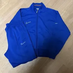 良品 90s NIKE 白タグ ジャージ セットアップ ブルー L