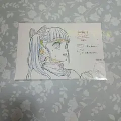 鬼滅の刃 栗花落カナヲ 原画ポストカード 立志編 第六期 絵巻カフェ ⑩