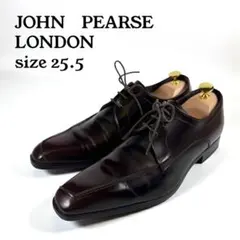 JOHN　PEARSE LONDON ジョンピアース 革靴（25,5）スクエア