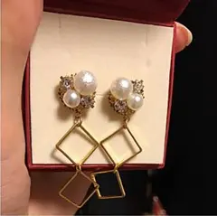 ハンドメイドピアス♡