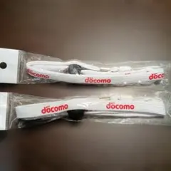 ストラップ　NTT docomo　2個セット