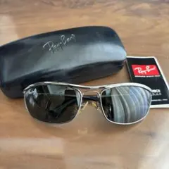 レイバン サングラス オリンピアン シルバー グリーンレンズ RB3119