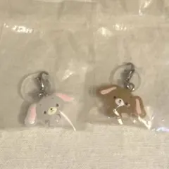 サンリオ ゆるっとめじるしアクセサリー しろうさ くろうさ 2点セット