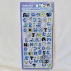 即日発送 正規品 ボンボンドロップシール 文字 はぴだんぶい サンリオ