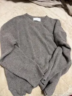 グリーンレーベル、リラクシングのセーター、カシミア5%