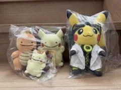 ポケモン ぬいぐるみ 6体セット (へんしんメタモン4体+助手ピカチュウ2