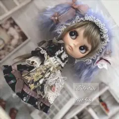 数量限定*#408 ネオブライス　アウトフィット♡リバティたれうさ耳OF♪