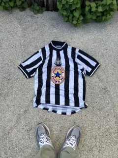 【新品超希少】ニューカッスル Newcastle ヴィンテージ ユニフォーム 新品未使用】ニューカッスル ヴィンテージ ユニフォーム XL Y2K