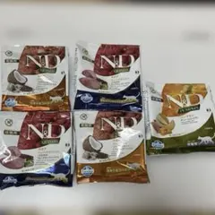 N&D 캣푸드 어덜트 캣 5종 세트 퀴노아 체중 관리 스킨 코트 건강 지원
