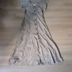 Rural Nature フラワープリント ロングワンピース☆美品