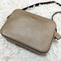 ⭐️未使用級⭐️コーチ カメラバッグ ショルダー パーティー ピンクゴールド ラメ