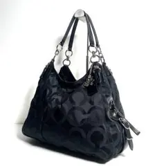 COACH Mia Maggie Op Art Signature Hoboのサムネイル
