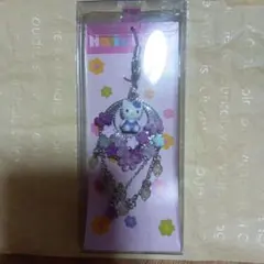 希少ハローキティHelloKitty花と蝶ストラップ2006年サンリオ平成レトロ