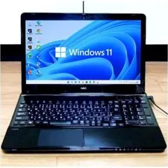 Core i5　SSD メモ８G オフィス付　NEC LaVie ノートパソコン