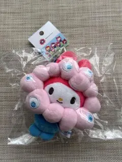 大阪万博2025　会場限定 ミャクミャクマイメロディ カラビナ付きマスコット