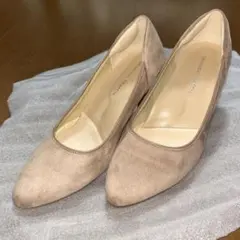 パンプス ベージュ スエード ORiental TRaffic