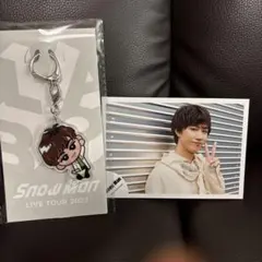 Snow Man すのチル アクキー 写真　阿部亮平