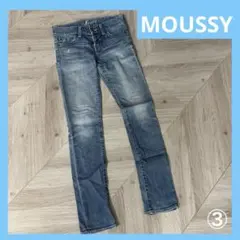 匿名配送★一点限り★マウジー MOUSSY デニムジーンズ