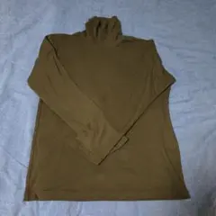 UNIQLO ソフトタッチタートルネックT　長袖М