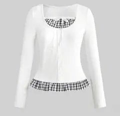 ROMWE 長袖 レディース トップス SHEIN