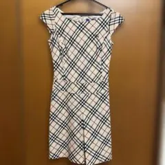BURBERRY ブルーレーベル 半袖ワンピース 36