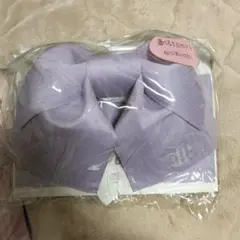 薄紫リボンデザイン付け帯