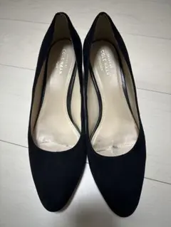 【24cm】COLE HAAN スエード パンプス ブラックのサムネイル