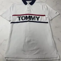 TOMMY JEANS ホワイトポロシャツ S