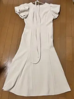 ウィルセレクション　半袖ワンピース　ベージュ