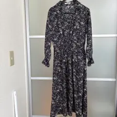 Ciaopanic フラワープリント ワンピース 長袖