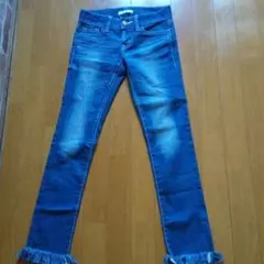 ナイロンフリンジストレートスリム24インチ