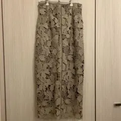フレイアイディー フラワーラメレースタイトスカート