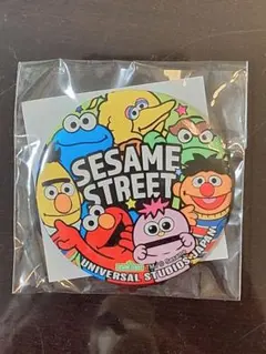 【USJ】セサミストリート 缶バッジ