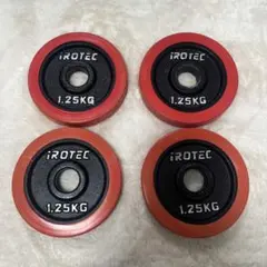 IROTEC ダンベルプレート 1.25kg 4枚セットのサムネイル