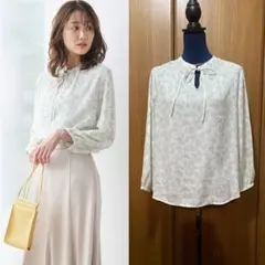 美品✿ROPÉ PICNIC【前後2WAY】プチハイブラウス