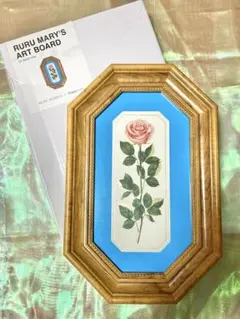 ルルメリー Francfranc フランフラン アートボード 額 薔薇 コラボ ルルメリー アートボード バラ ピンク 【公式通販】