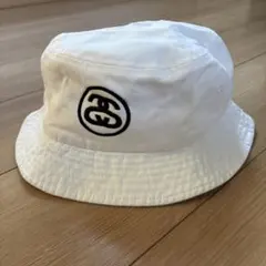 Stussy バケットハット ホワイト S/M
