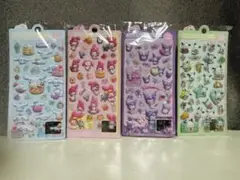 ボンボンドロップシール サンリオ4シートセット