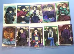 鬼滅の刃ウエハースカード10 冨岡義勇 時透無一郎胡蝶しのぶ ほか10枚セット
