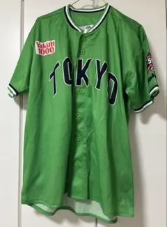 ヤクルト　ユニフォーム FREEサイズ　グリーンのサムネイル