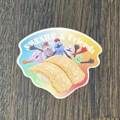 即日発送 スシロー パペットスンスン ステッカー