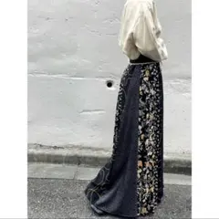 patch long skirt フミエタナカのサムネイル