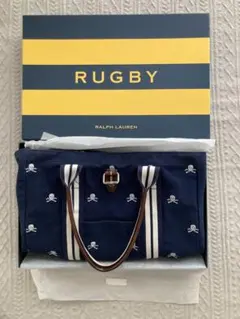 2026年最新】RALPH LAUREN RUGBY カラー：ネイビー系 トートバッグの