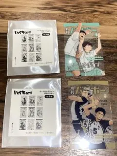 ハイキュー!! 月刊バリボー　カードセレクション　青葉城西　梟谷